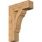 Ekena Millwork Olympic Block Smooth Bracket, Western Red Cedar, 5 1/2"W x 20"D x 28"H BKT06X20X28OLY05SWR - alternate 1